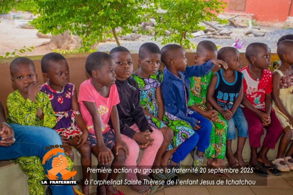 Un geste de solidarité inoubliable : le groupe "LA FRATERNITÉ présidé par M. Edouard GOUDEME visite l'Orphelinat Sainte Thérèse de l'Enfant Jésus de Tchatchou !